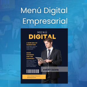 Menú Digital Empresarial